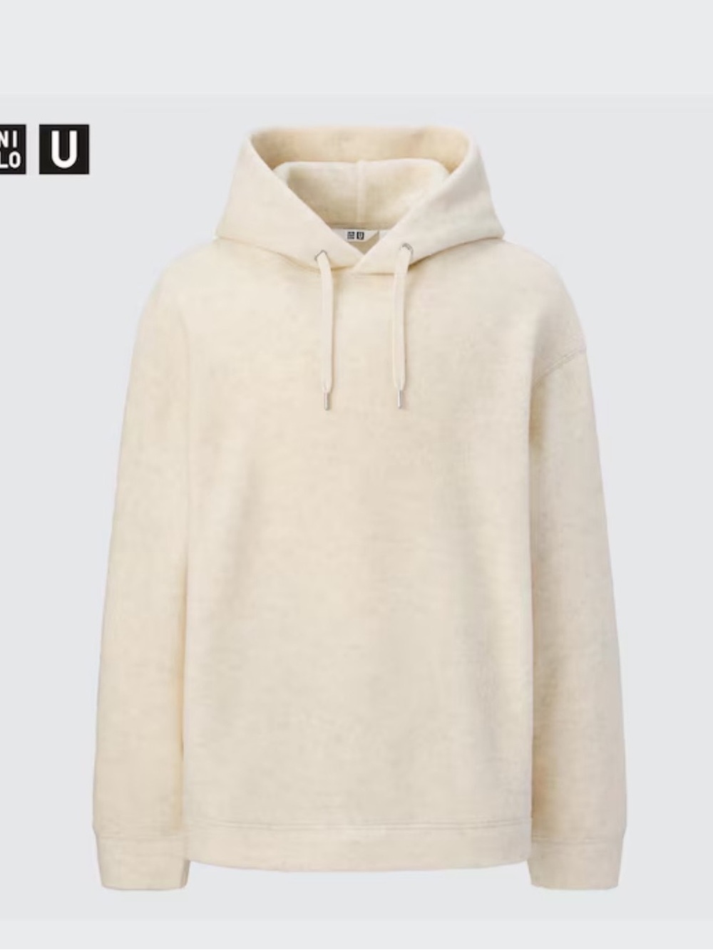 Uniqlo Wide fitted pullover hoodie